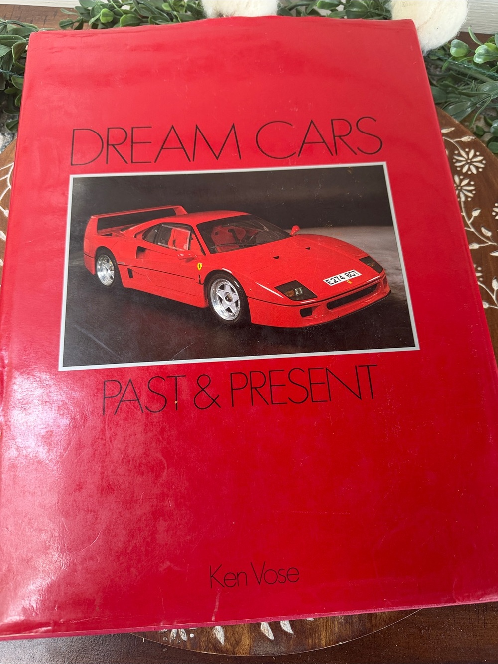 Dream Cars Past & Present 1990’s Hardcover Coffee Table Book